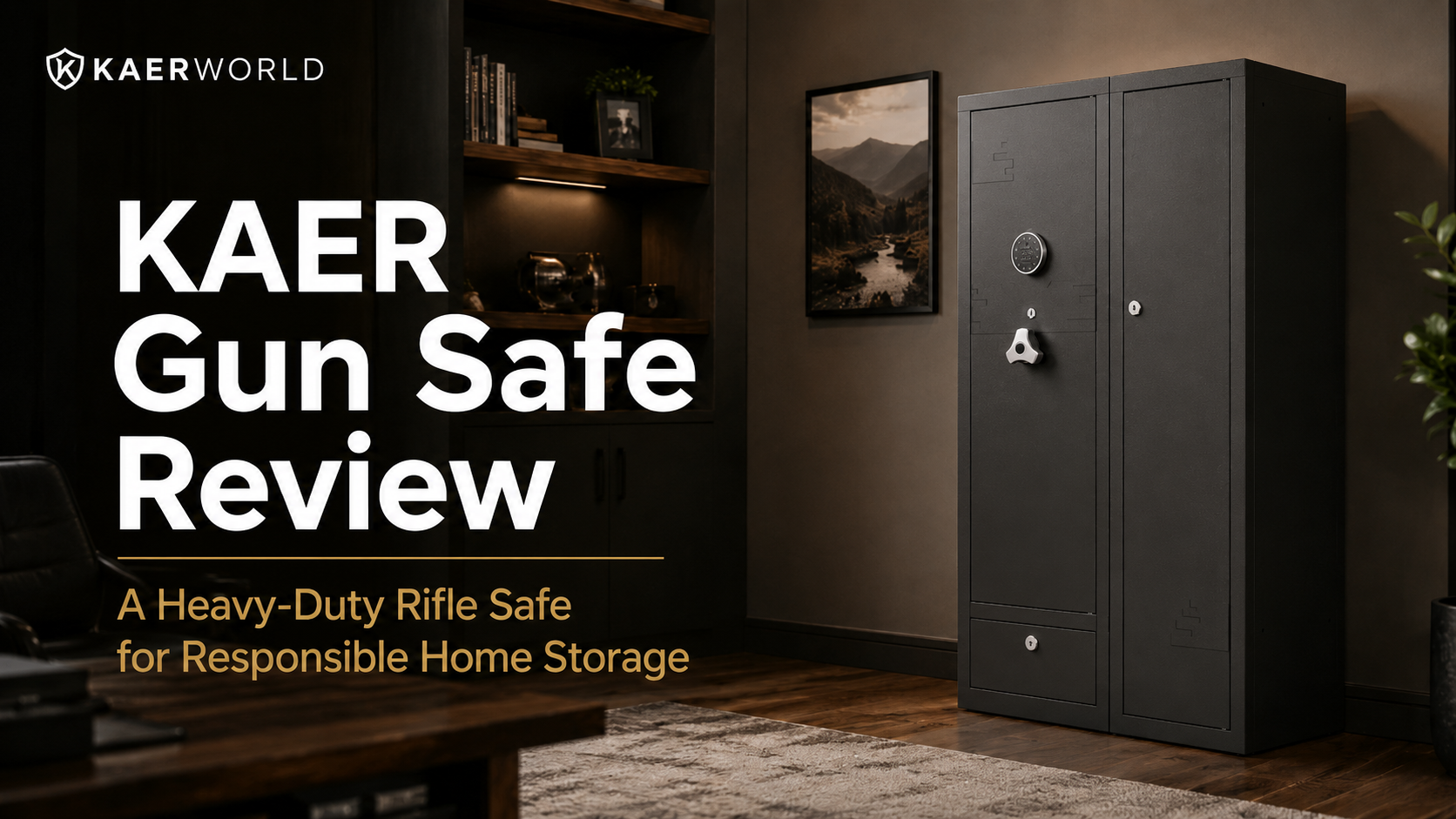 KAER Gun Safe Review: A Heavy-Duty Rifle Safe for Responsible Home Storage