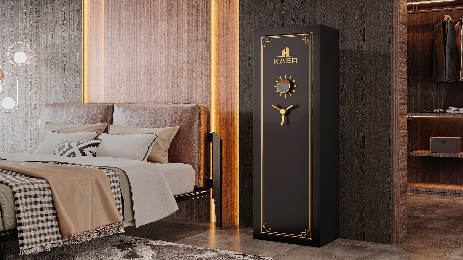 Pre-Assembled Gun Safe
