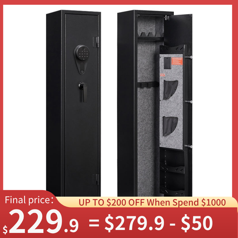 Kaer 4-5 Fringerprint Gun Safe 1380 Pre-Assembled