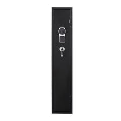 KaerWorld Gun Safes with 180-Degree Full Access Door and Removable Shelf for 2 Home Rifles and Pistols Digital Quick Access Electronic Firearm Safe with Pistol Rack and Ammunition Storage Shelves