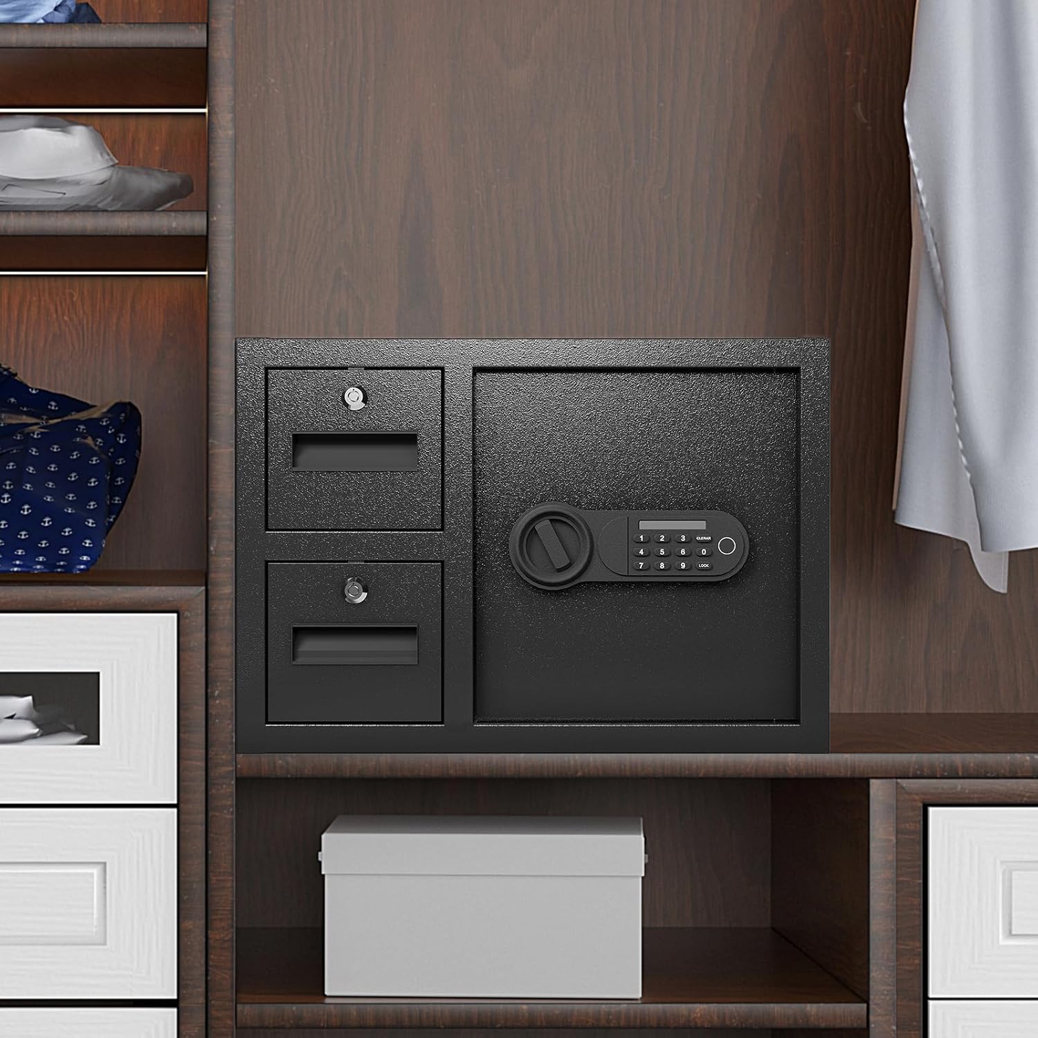 1.85 cuft Waterproof Safe Deposit Box 35 - KaerWorld