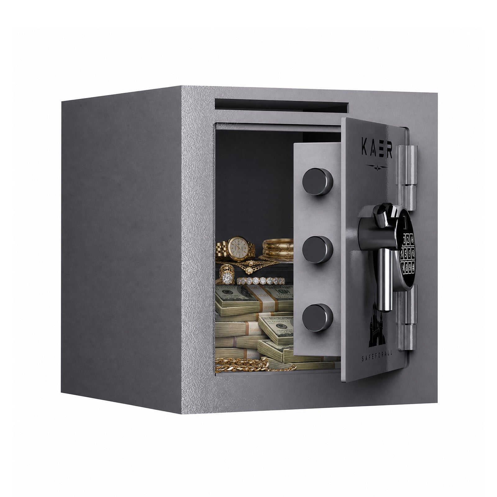 KAER 1.58 CuFt Drop Safe With Double Door