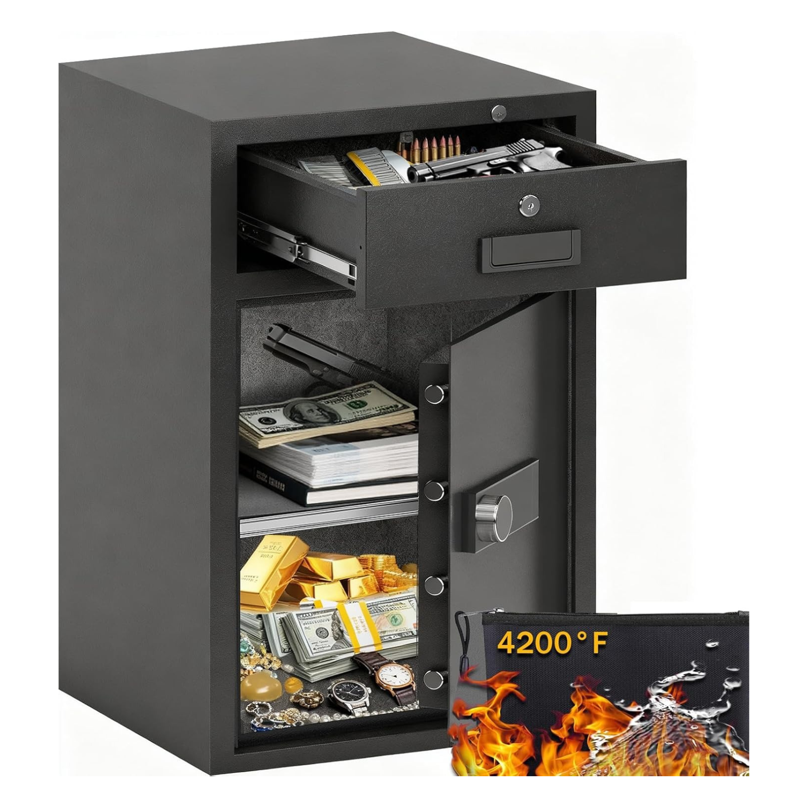 Kaer Fireproof Security Safe 60/90