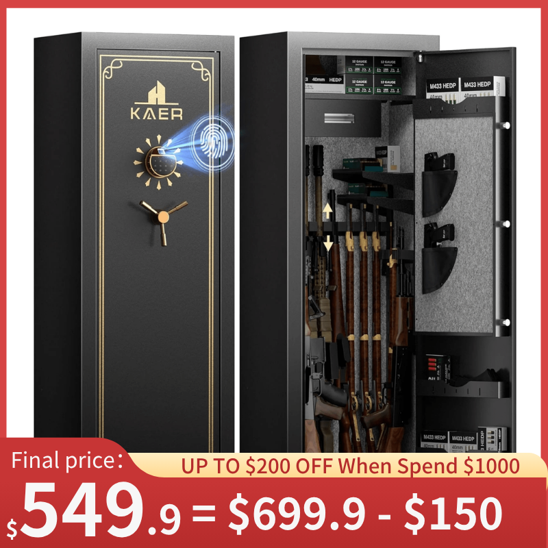 Kaer 23-25 Pre-Assembled Heavy Duty Gun Safe 1450XL