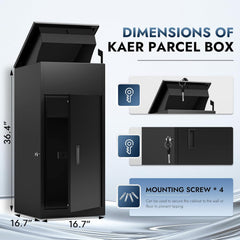 Kaer Package Delivery Boxes 92