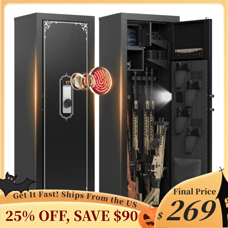 Kaer 10-14 Heavy-Duty Gun Safe 1500 Fingerprint