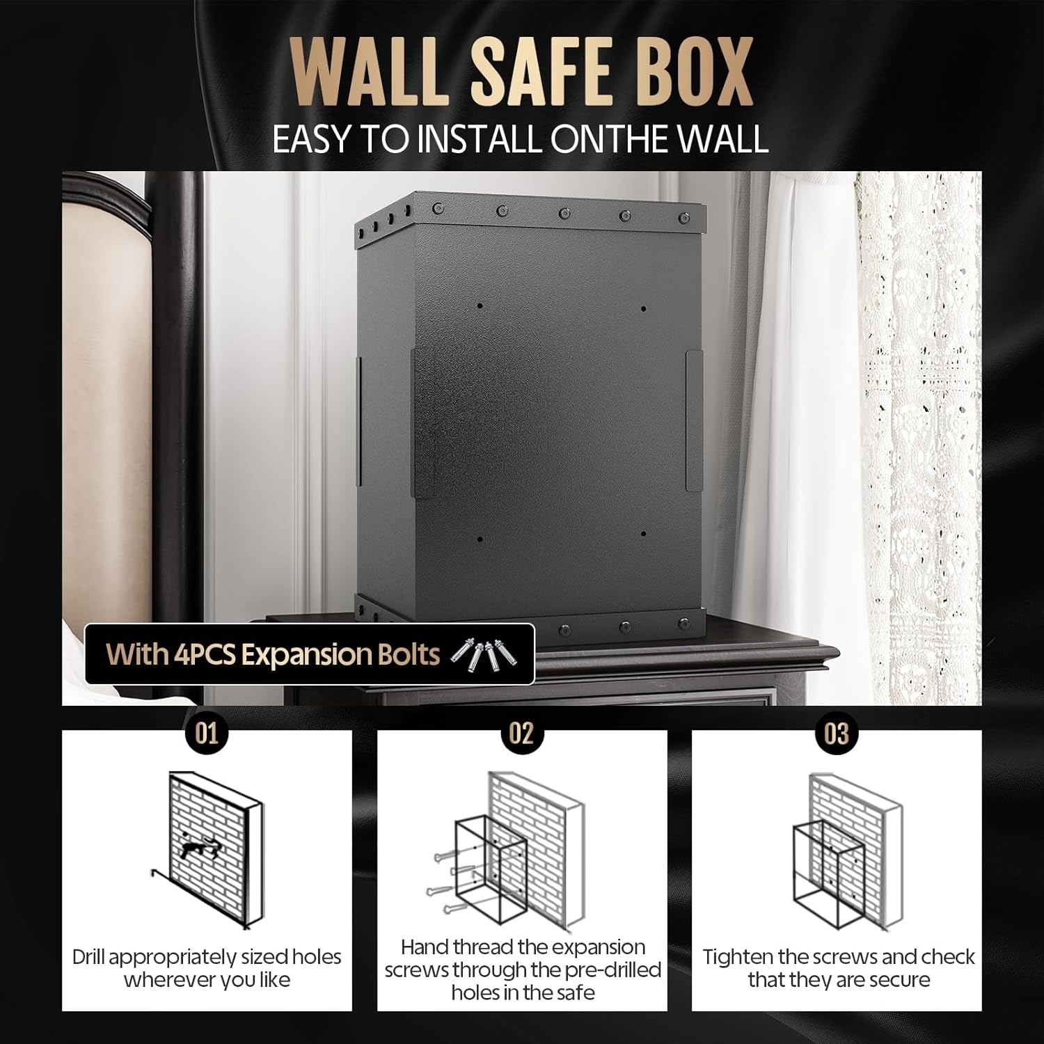 Heavy - Duty Fireproof Safe Box - KaerWorld