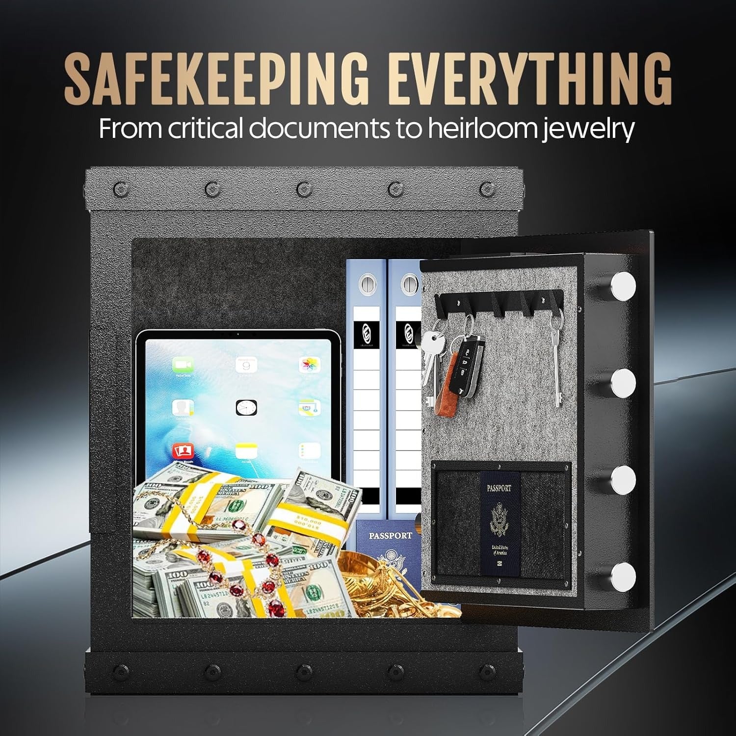 Heavy - Duty Fireproof Safe Box - KaerWorld