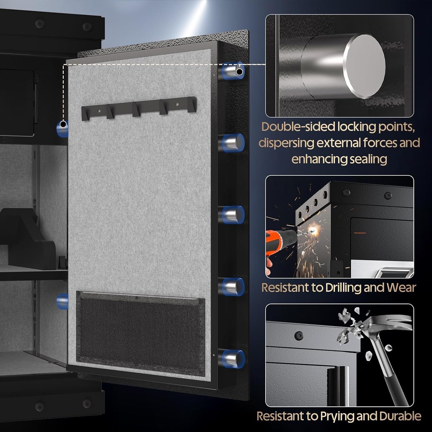 Heavy - Duty Fireproof Safe Box - KaerWorld