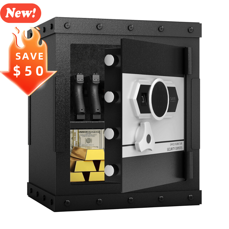 Heavy - Duty Pistol Jewelry Safe Box - KaerWorld