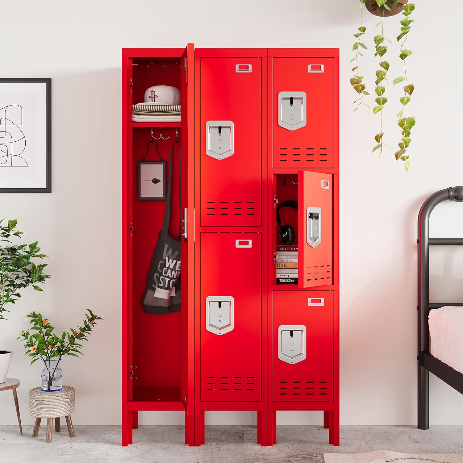 Kaer 1 - 5 Door Metal Locker - KaerWorld