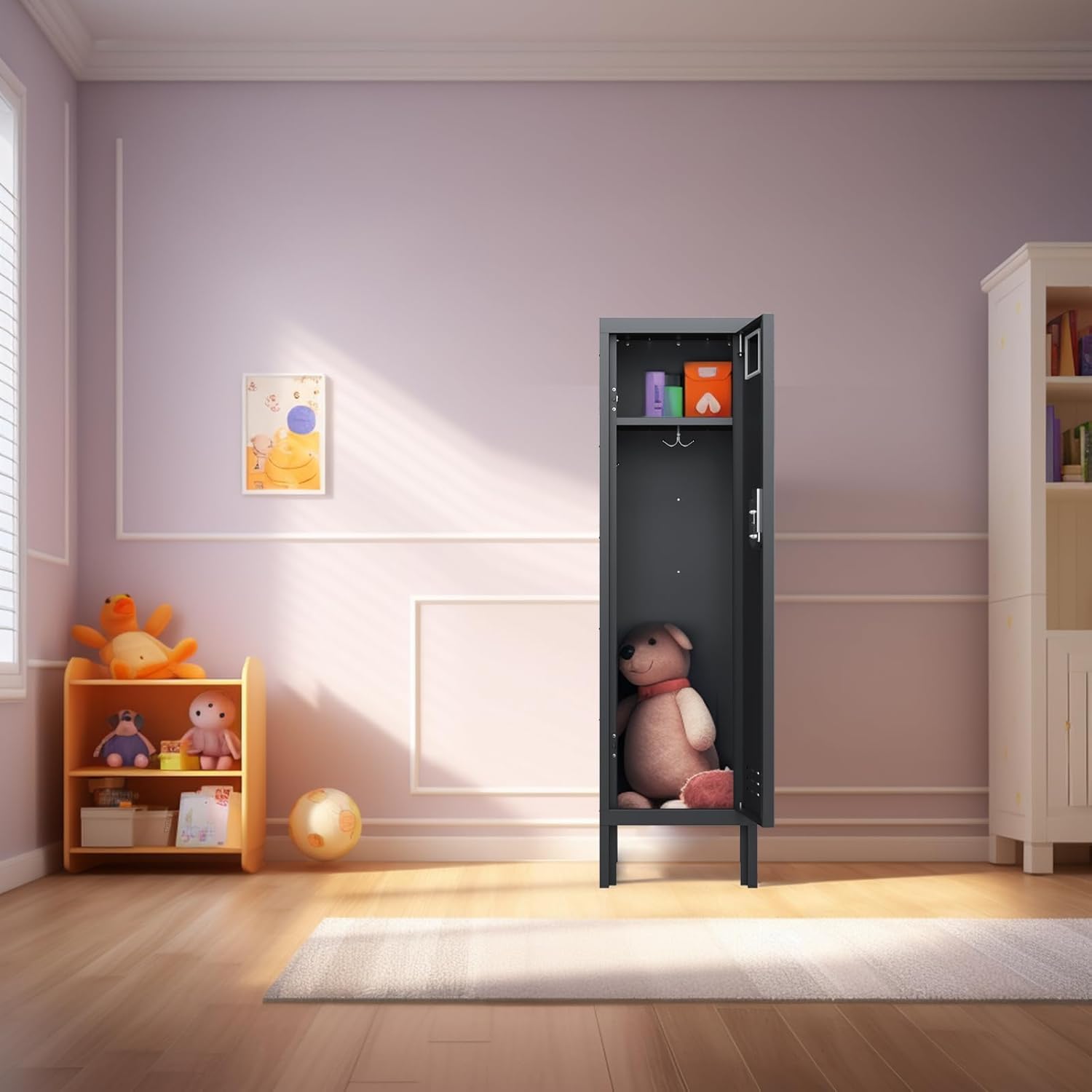 Kaer 1 - 5 Door Metal Locker - KaerWorld