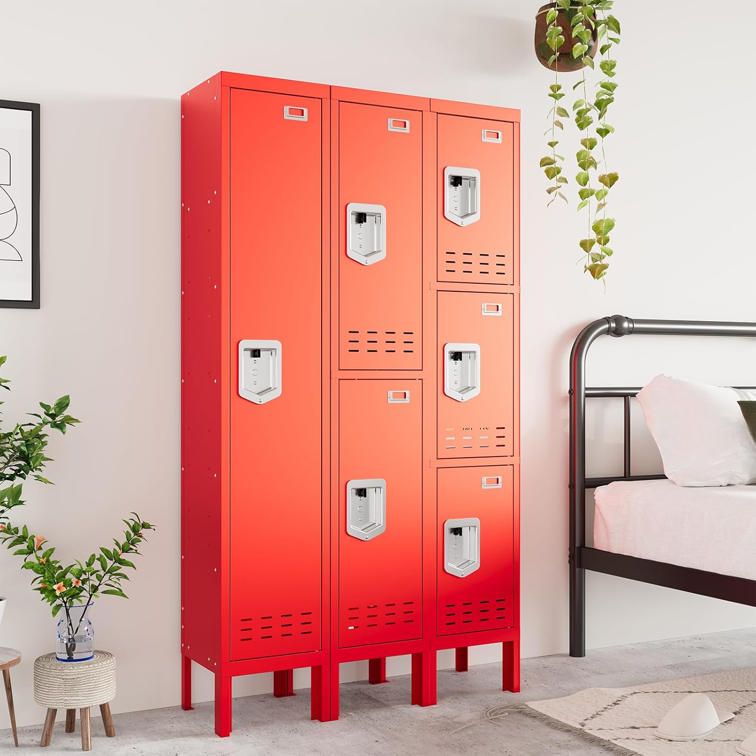 Kaer 1 - 5 Door Metal Locker - KaerWorld