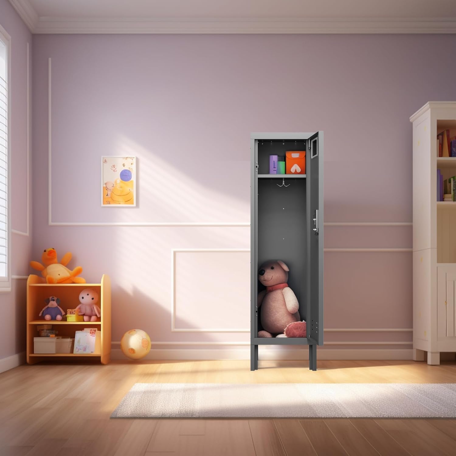 Kaer 1 - 5 Door Metal Locker - KaerWorld