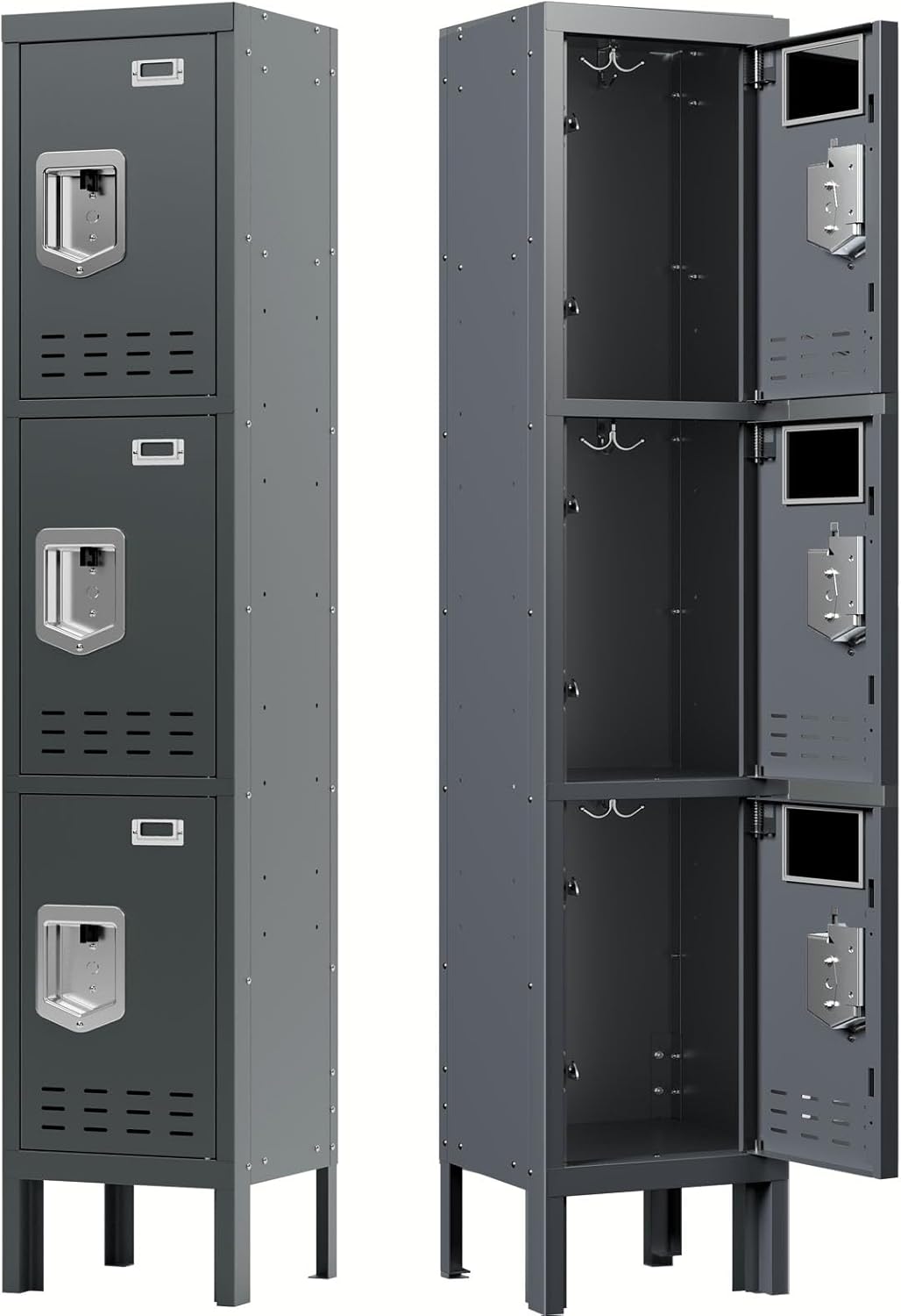 Kaer 1 - 5 Door Metal Locker - KaerWorld