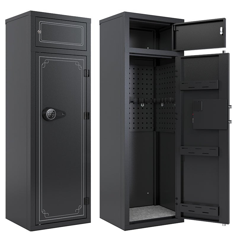 Kaer 10 - 12 Gun Safe 1447 Grey/BLACK - KaerWorld
