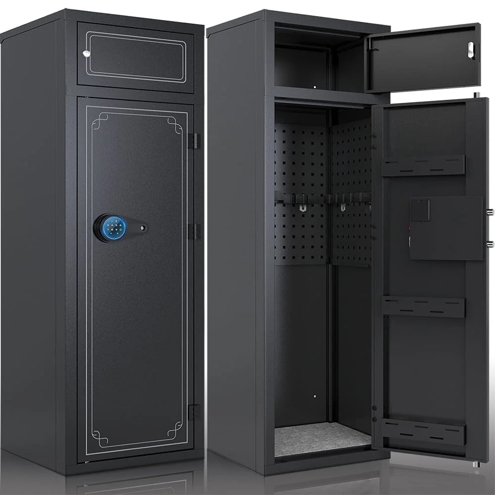Kaer 10 - 12 Gun Safe 1447 Grey/BLACK w - KaerWorld
