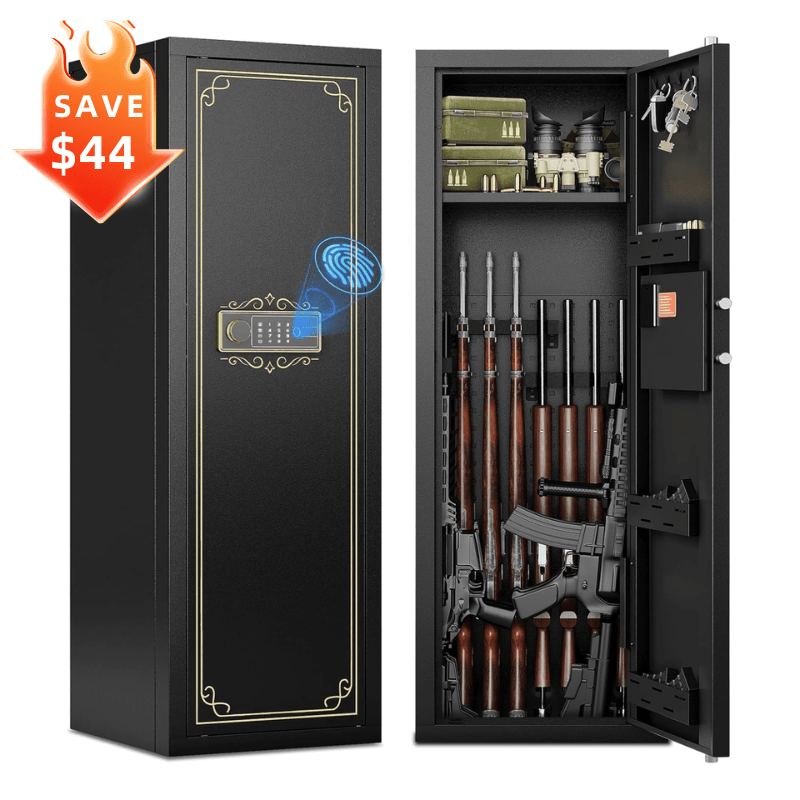 Kaer 10 - 12 Gun Safe Fingerprint 1380CZ - KaerWorld