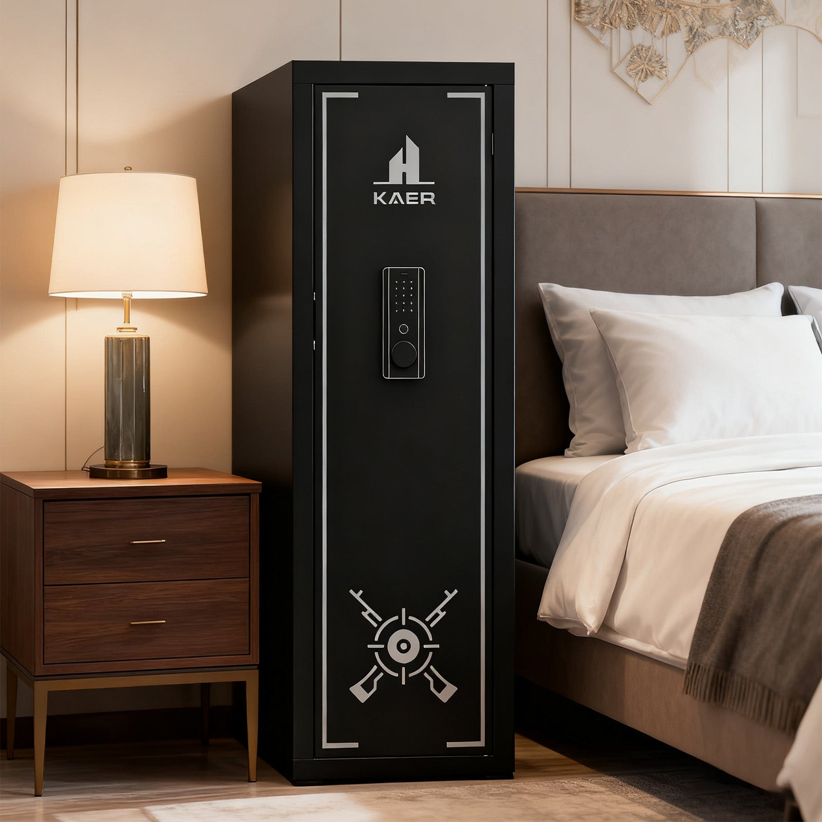 Kaer 10 - 13 Gun Safe 1447 Fingerprint - KaerWorld
