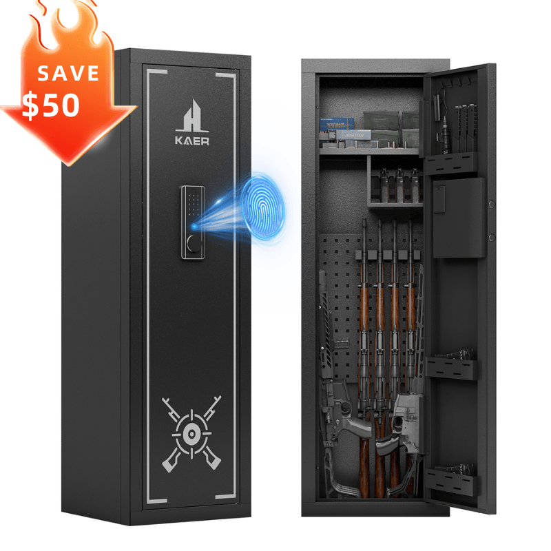 Kaer 10 - 13 Gun Safe 1447 Fingerprint - KaerWorld