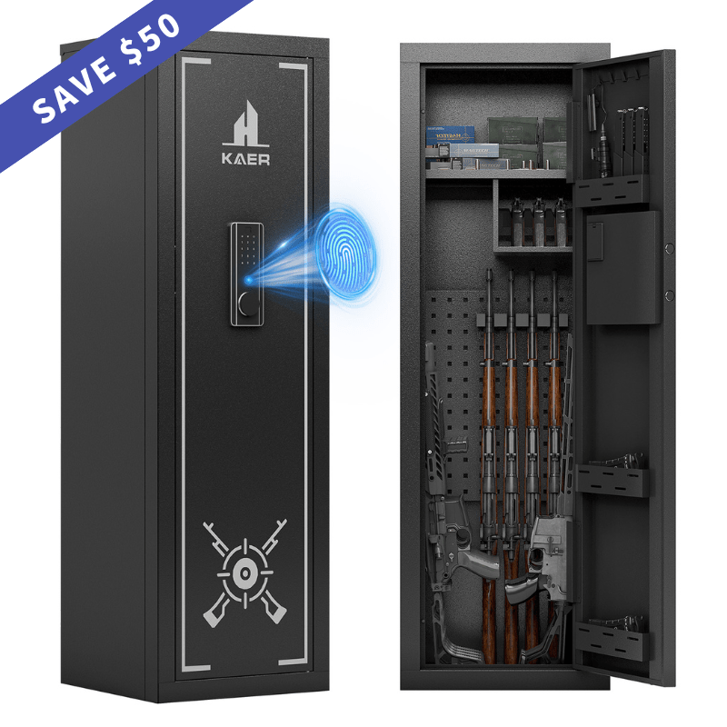 Kaer 10 - 13 Gun Safe 1447 Fingerprint - KaerWorld