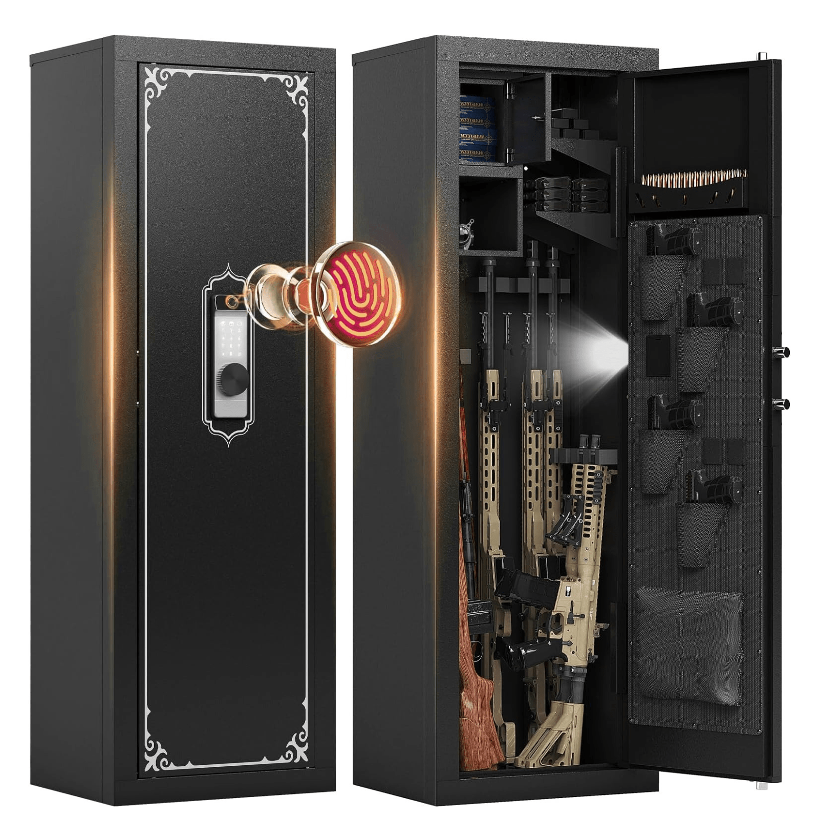 Kaer 10 - 14 Heavy - Duty Gun Safe 1500 Fingerprint - KaerWorld