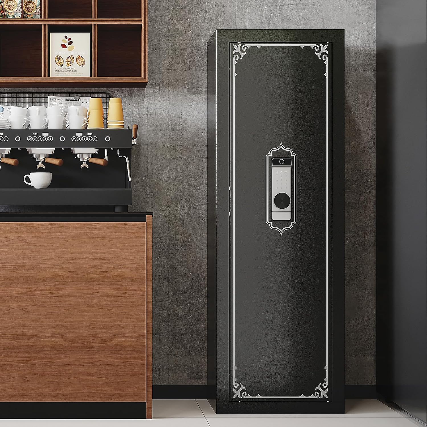 Kaer 10 - 14 Heavy - Duty Gun Safe 1500 Fingerprint - KaerWorld