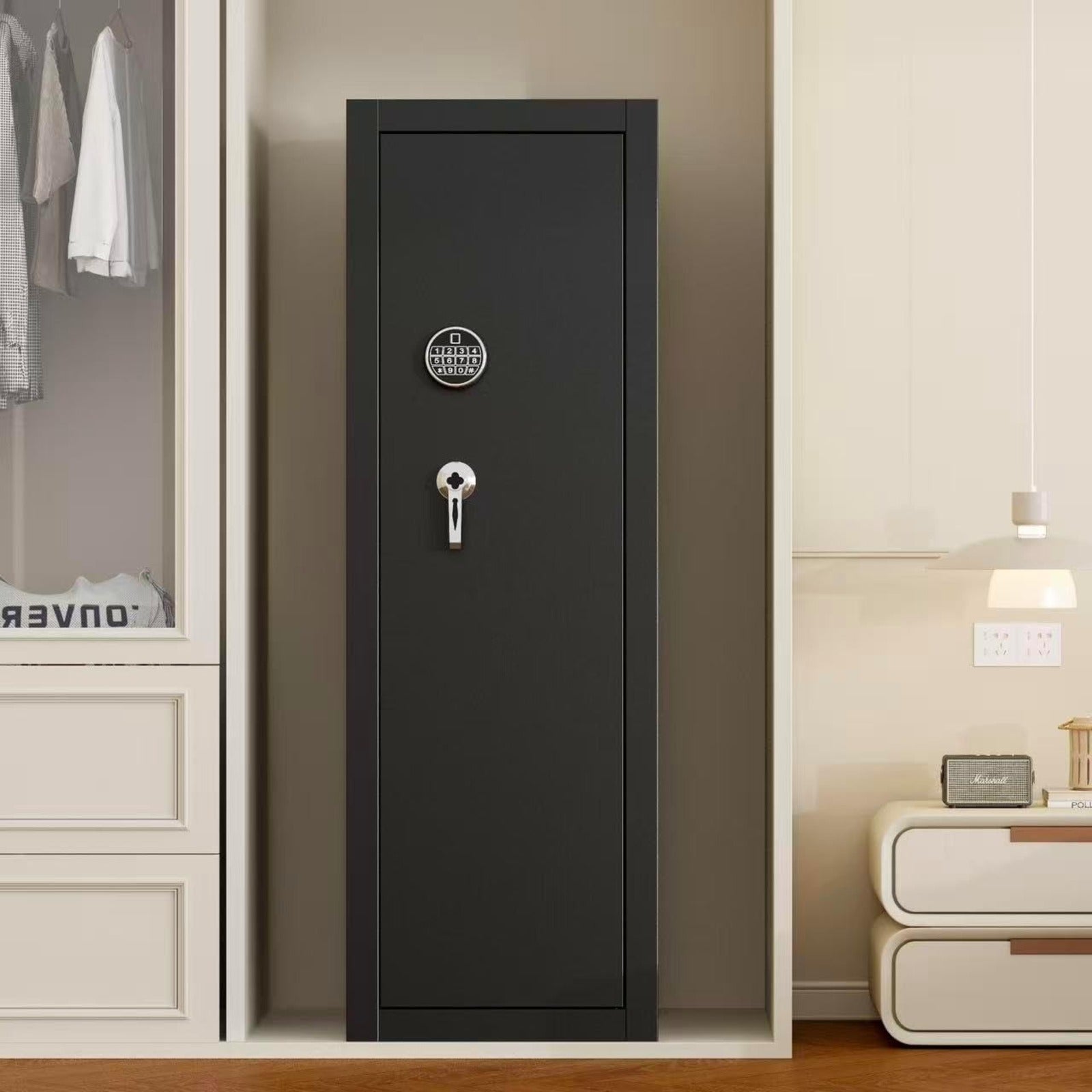 KAER 13 - 15 Biometric Gun Safe1450A Pre - assembled (4 colors) - KaerWorld