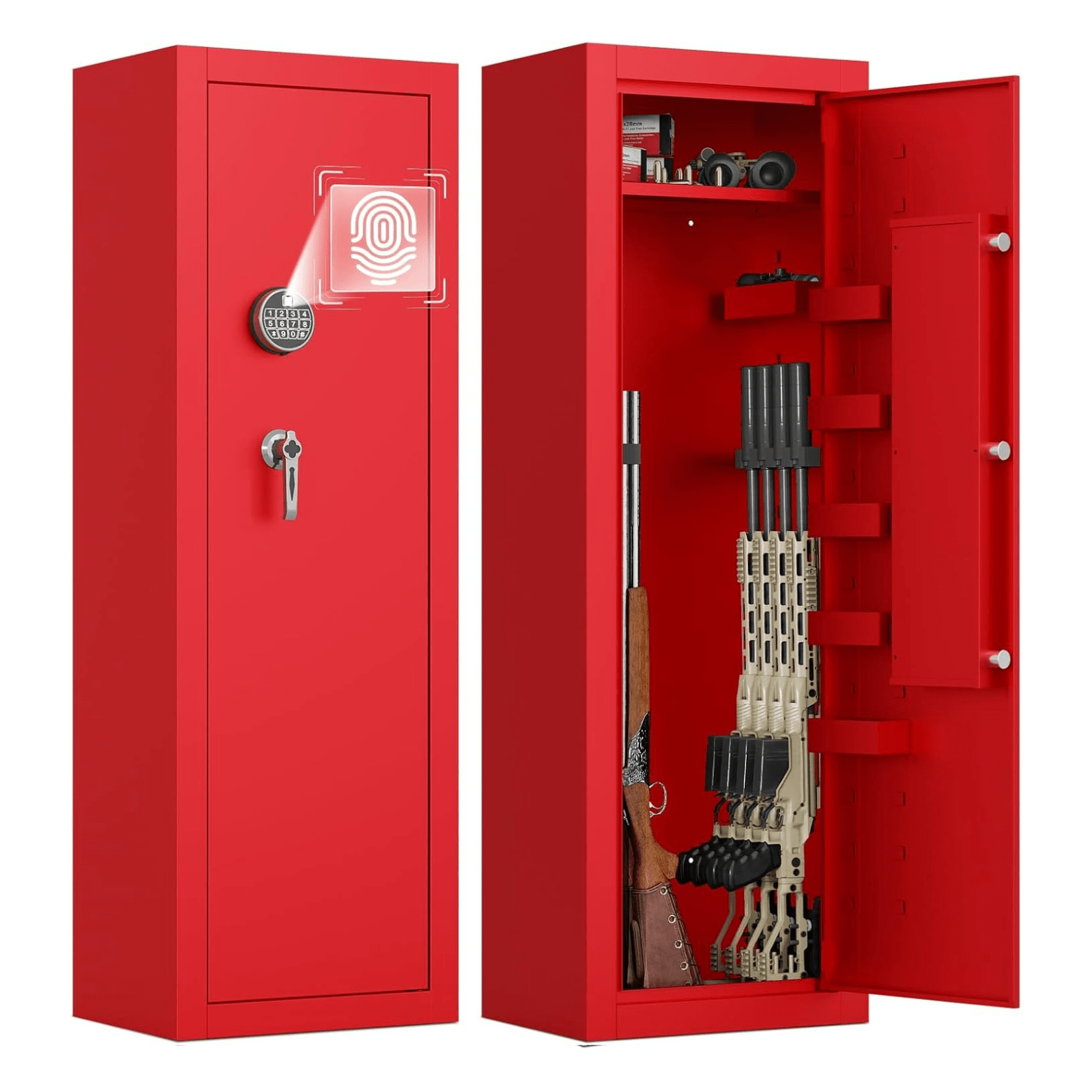 KAER 13 - 15 Biometric Gun Safe1450A Pre - assembled (4 colors) - KaerWorld