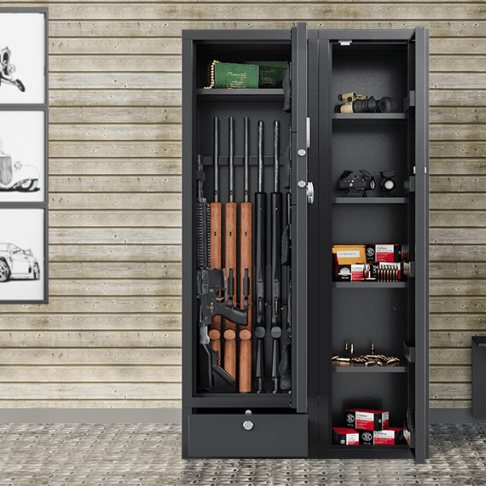 Kaer 15 - 20 DIY Large Gun Safe 1500A+1500B - KaerWorld