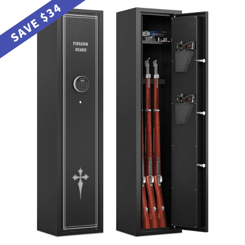 Kaer 2 - 4 Rifles Gun Safe 1320 Pre - assembled - KaerWorld