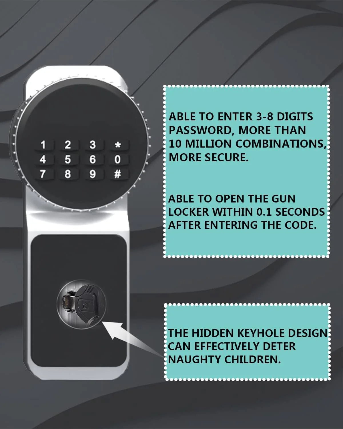 Kaer 2 Pre - Assembled Gun Safe 1320W - KaerWorld