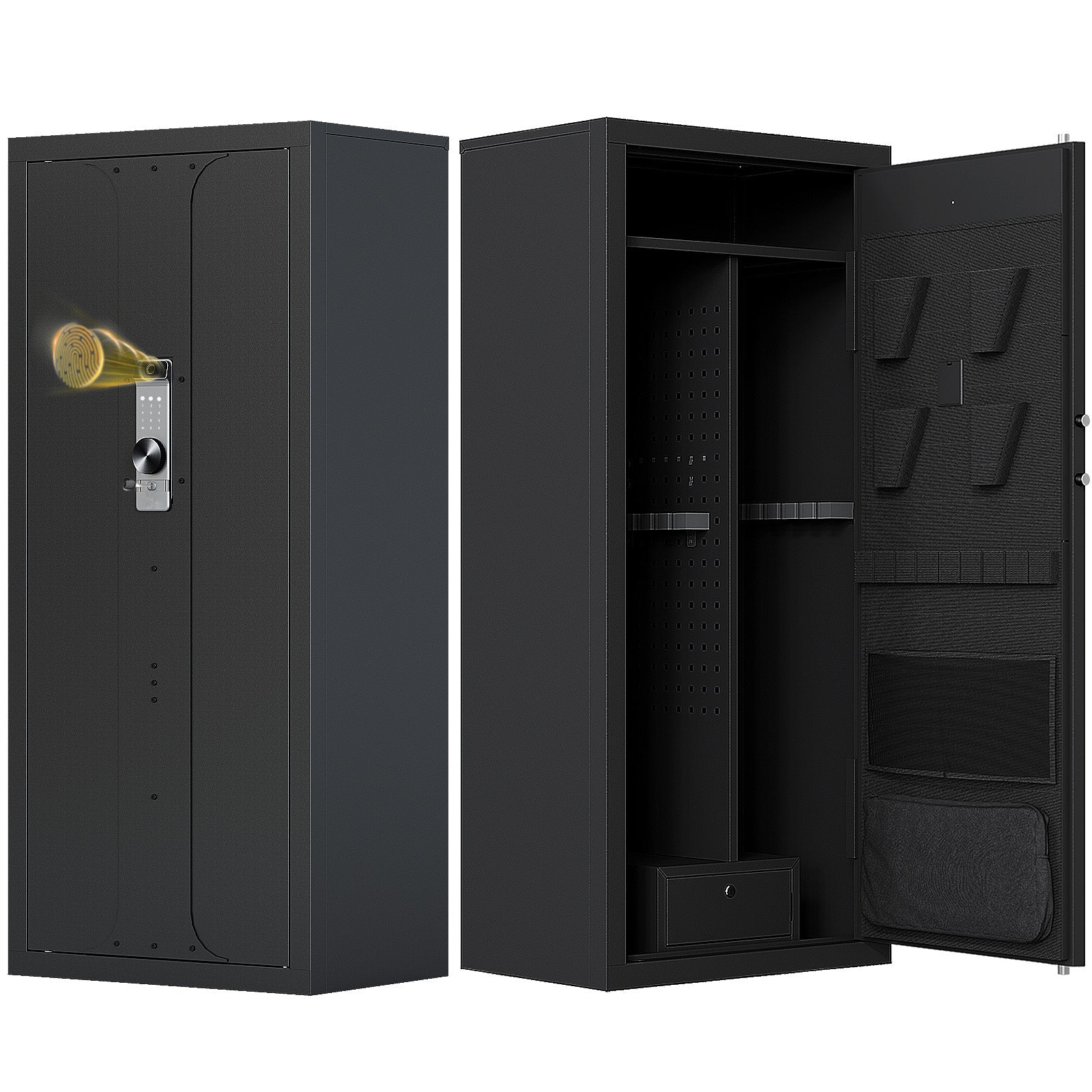 Kaer 20 - 24 Large Gun Safe With Fingerprint - KaerWorld