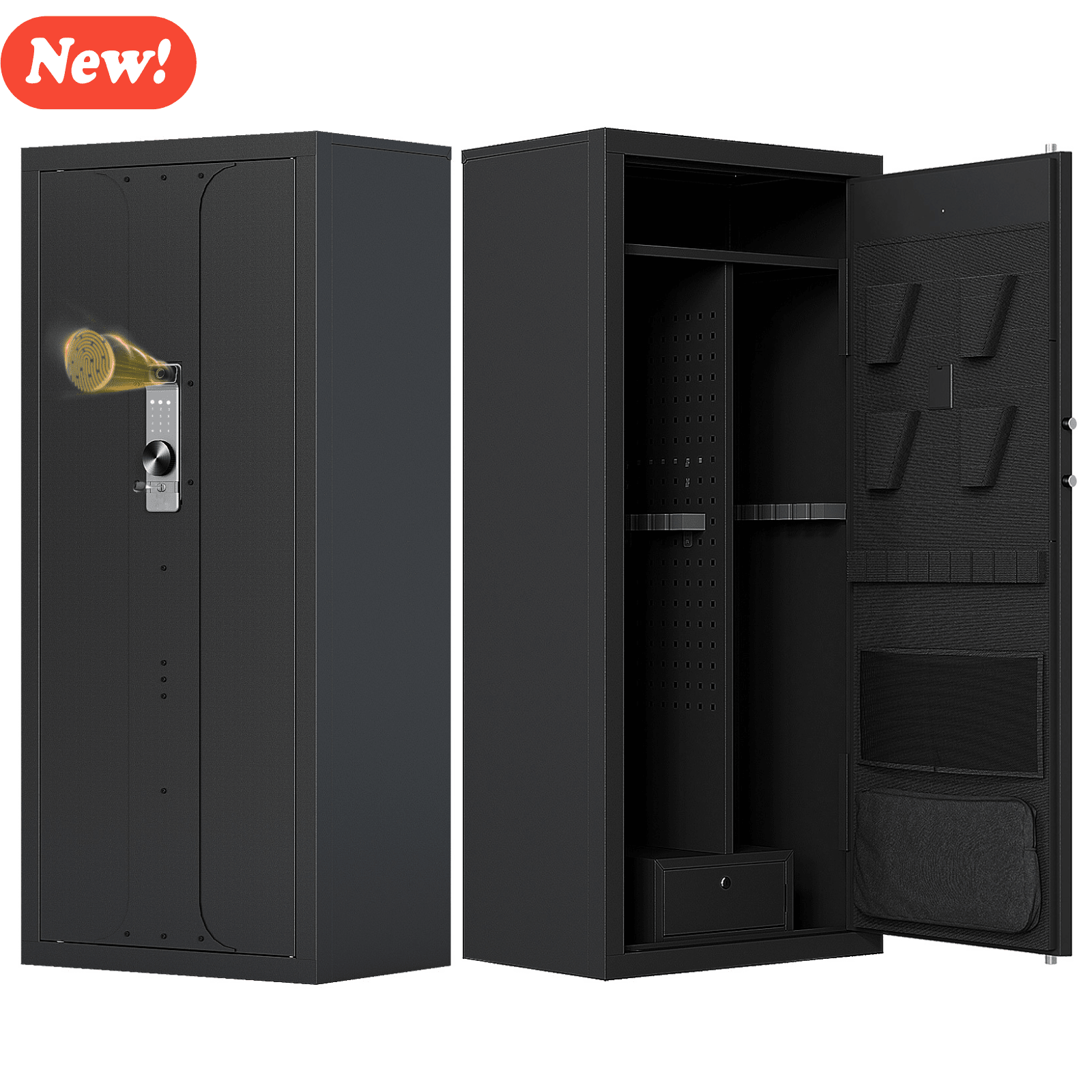 Kaer 20 - 24 Large Gun Safe With Fingerprint - KaerWorld