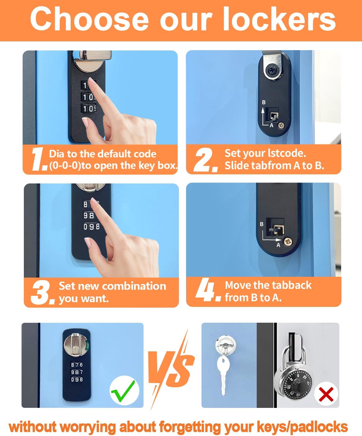 Kaer 20" High Metal Locker - KaerWorld