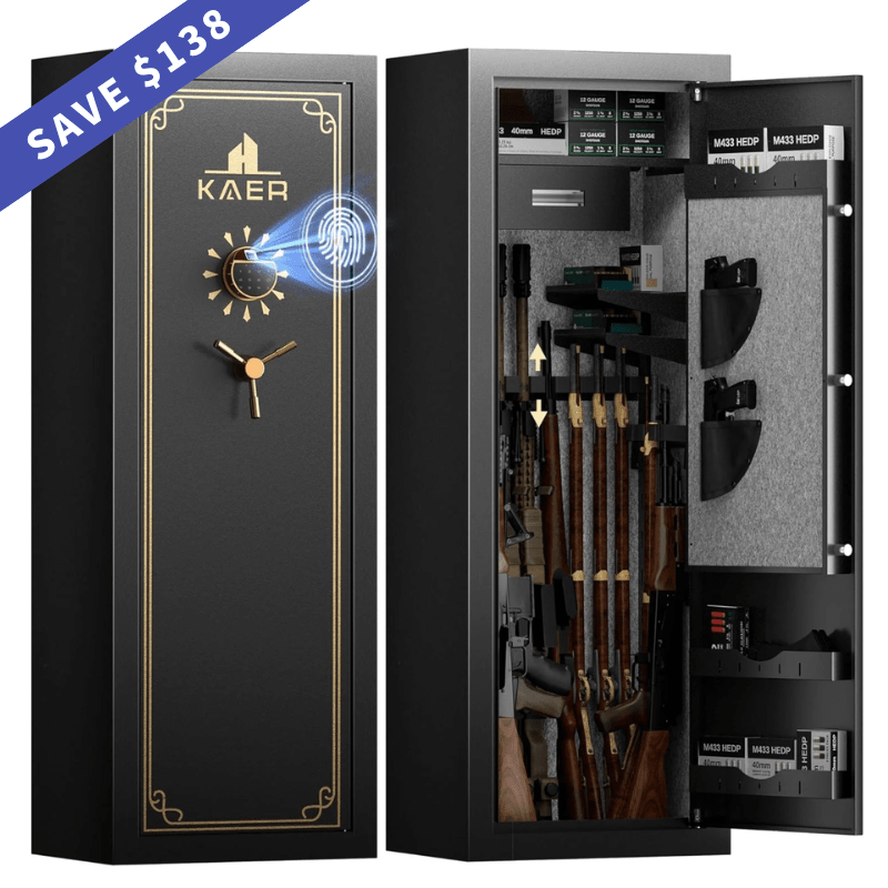 Kaer 23 - 25 Pre - Assembled Heavy Duty Gun Safe 1450XL - KaerWorld