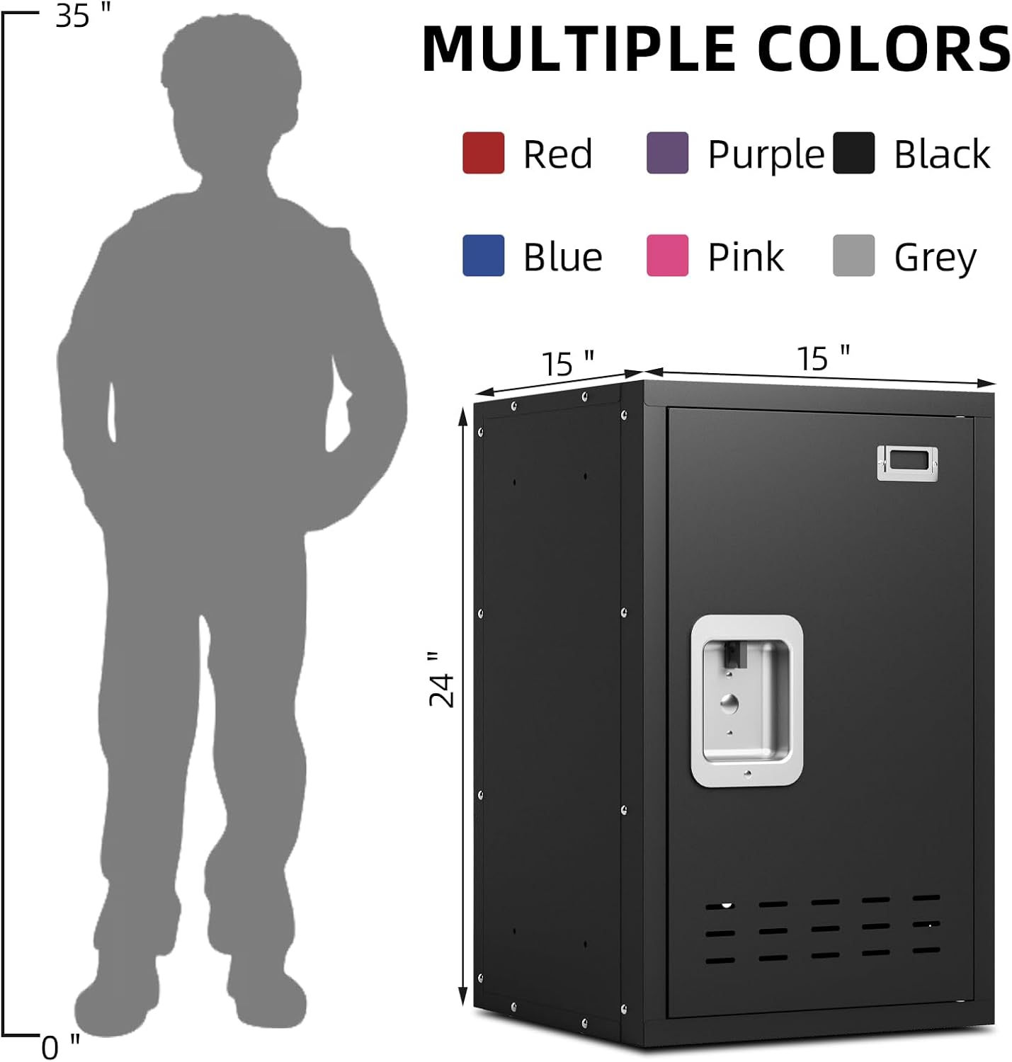 Kaer 24 Cub Metal Locker - KaerWorld