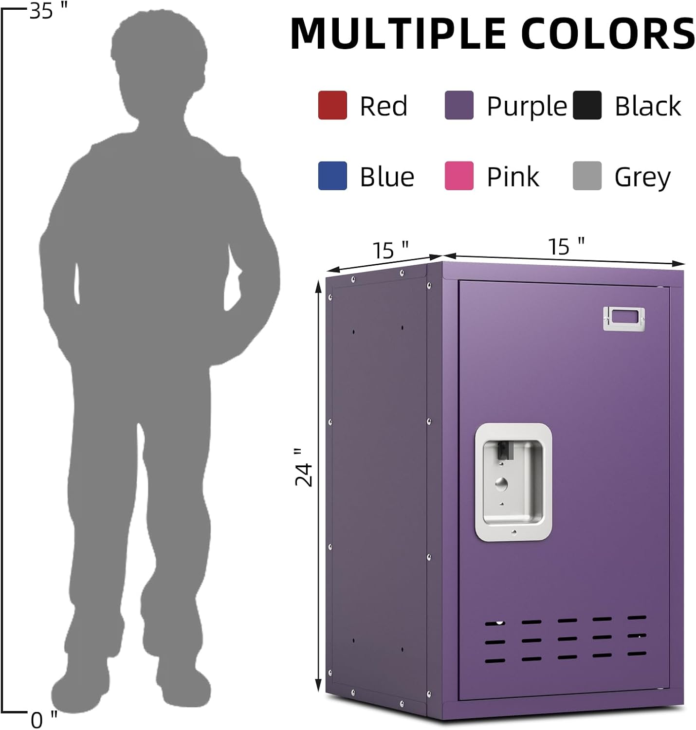 Kaer 24 Cub Metal Locker - KaerWorld