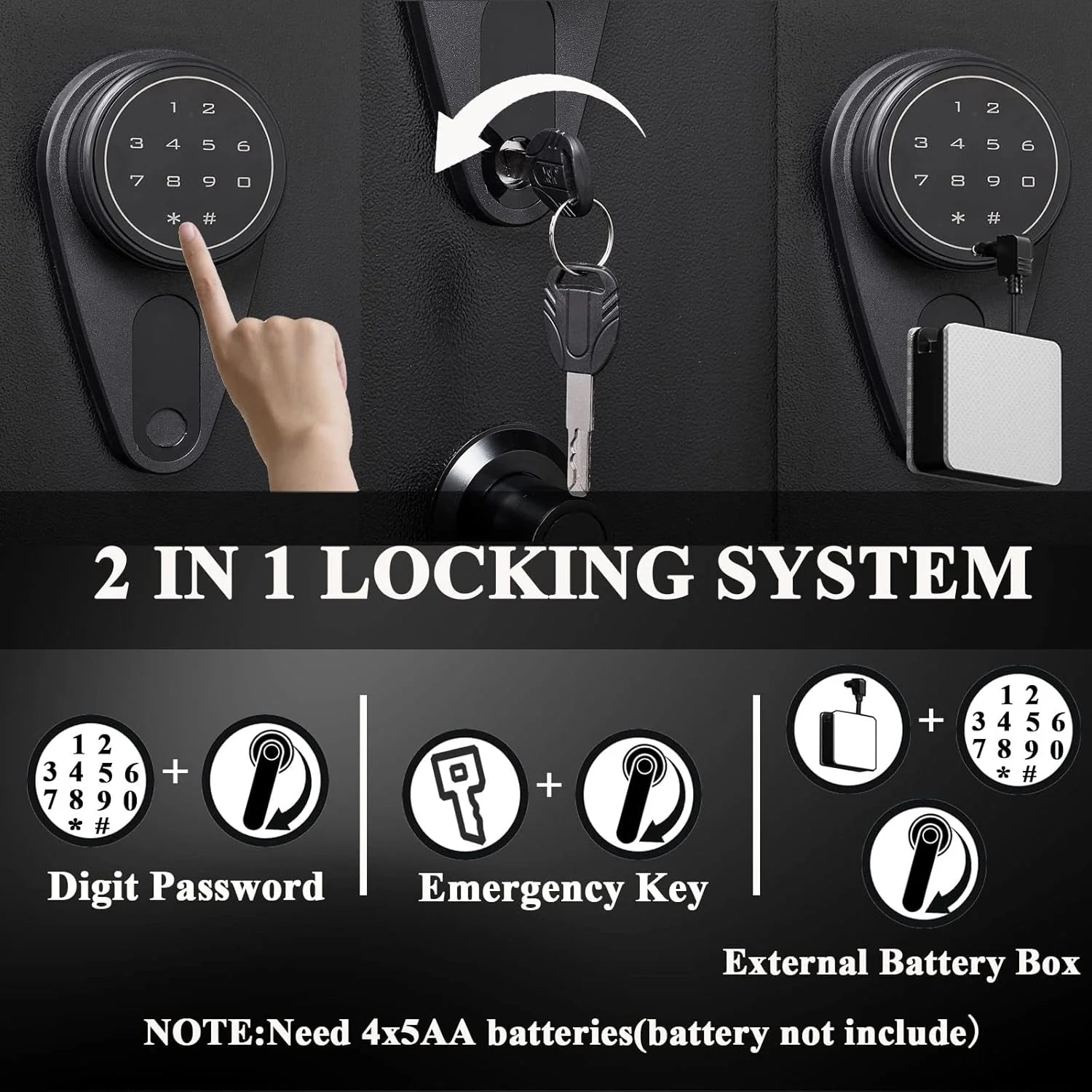 Kaer 3 - 5 Pre - Assembled Gun Safe 1380 - KaerWorld