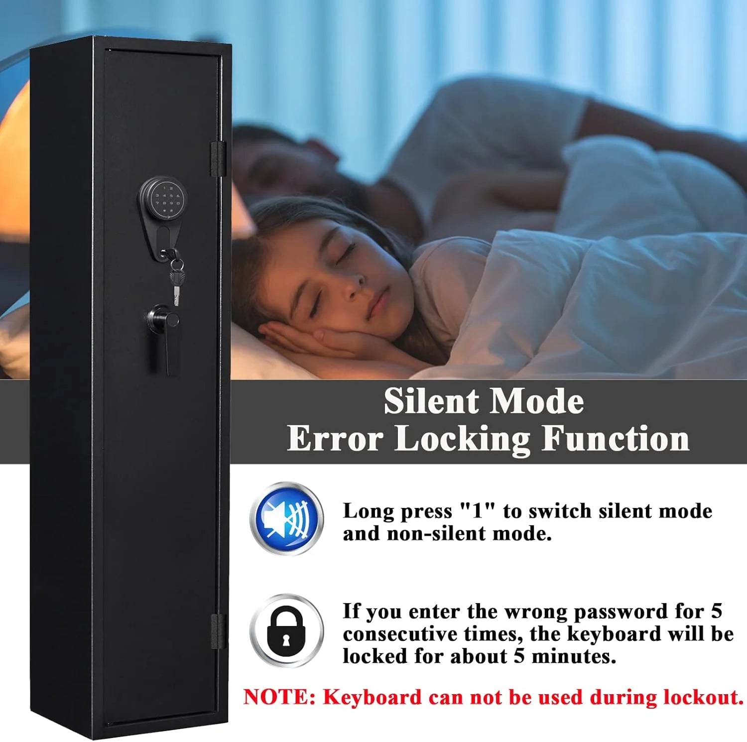 Kaer 3 - 5 Pre - Assembled Gun Safe 1380 - KaerWorld