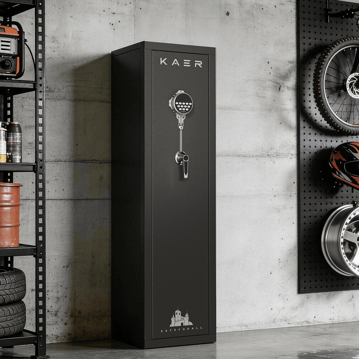 KAER 3-5 Rifle Gun Safe and Cabinet 1320S - KaerWorld