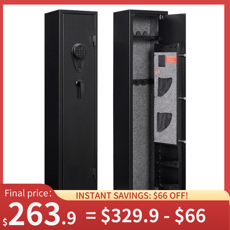Kaer 4 - 5 Fringerprint Gun Safe 1380 Pre - Assembled - KaerWorld