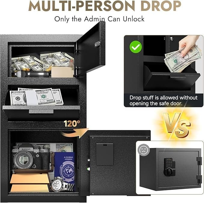 Kaer 4.0 Cub Safe Box With Drop Slot 690 - 2 - KaerWorld