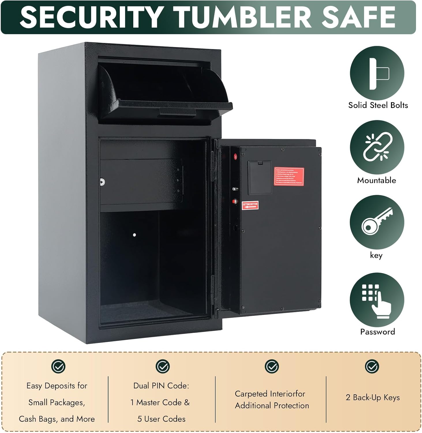 Kaer 4.0 Cub Security Safe 690 - 3 - KaerWorld