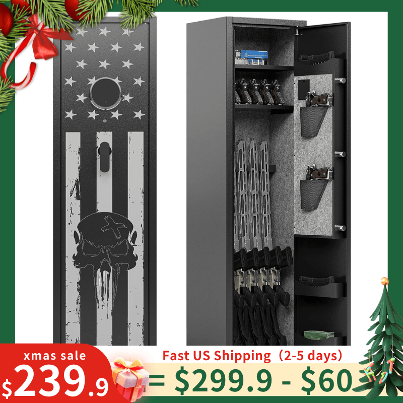 Kaer 6 Pre - Assembled Gun Safe 1430 Skull - KaerWorld