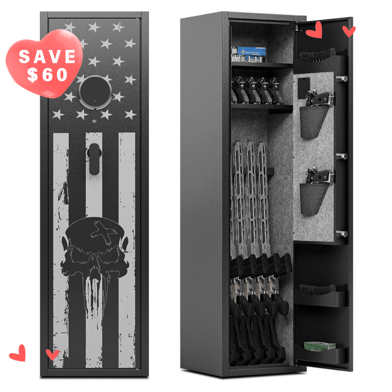 Kaer 6 Pre - Assembled Gun Safe 1430 Skull - KaerWorld