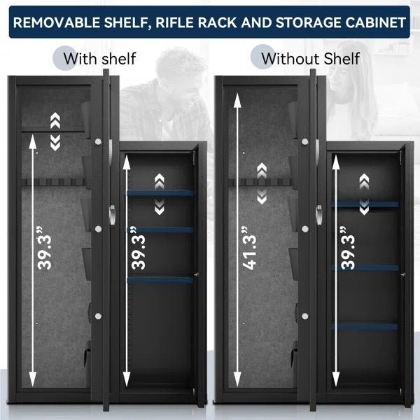 Kaer 7 - 8 Pre - Assembled Gun Safe 1250AB - KaerWorld