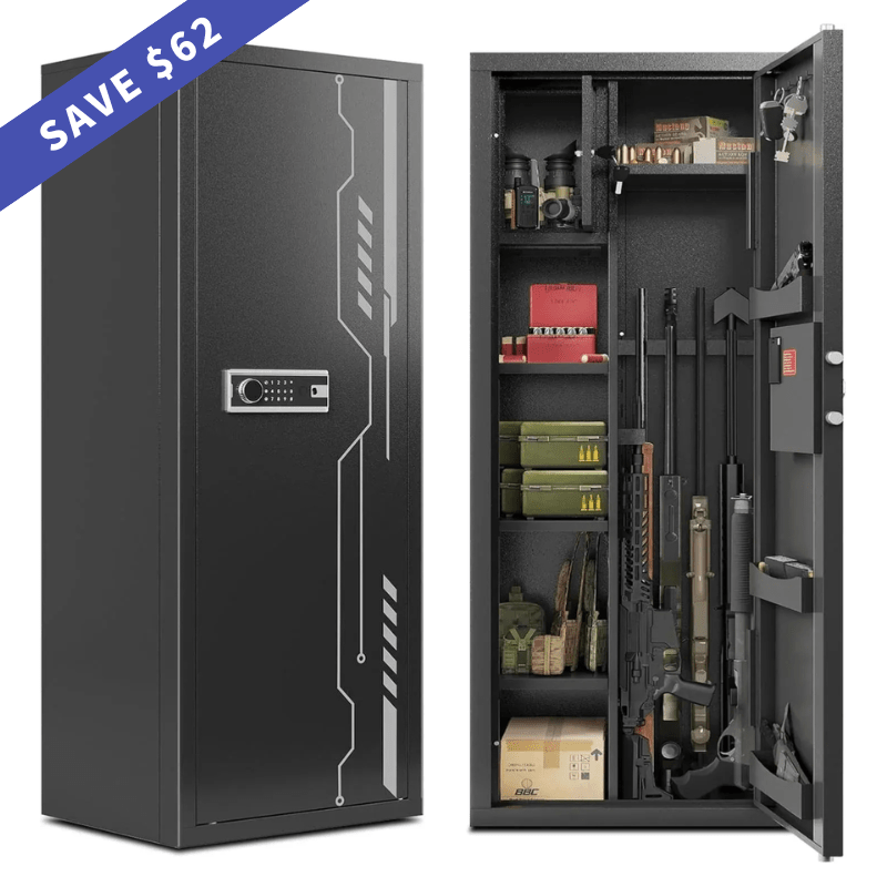 Kaer 8 - 12 Multi - function Gun Safe And Cabinet 1450 - KaerWorld