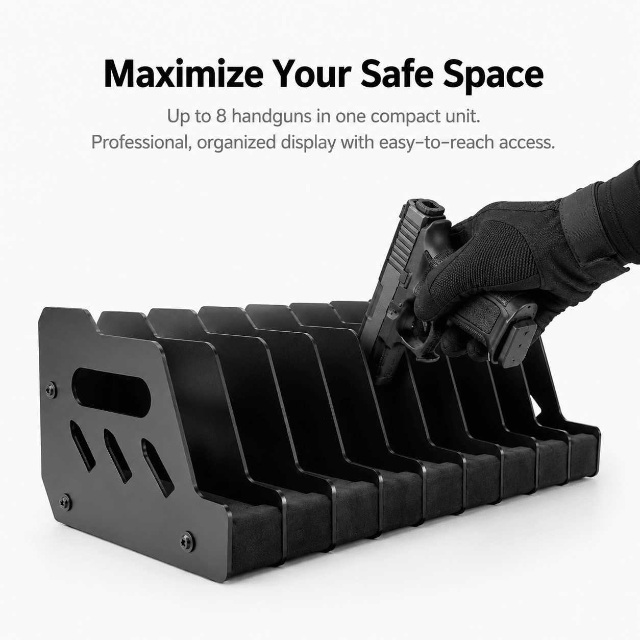 Kaer 8 Pistol Rack for Gun Safe - KaerWorld