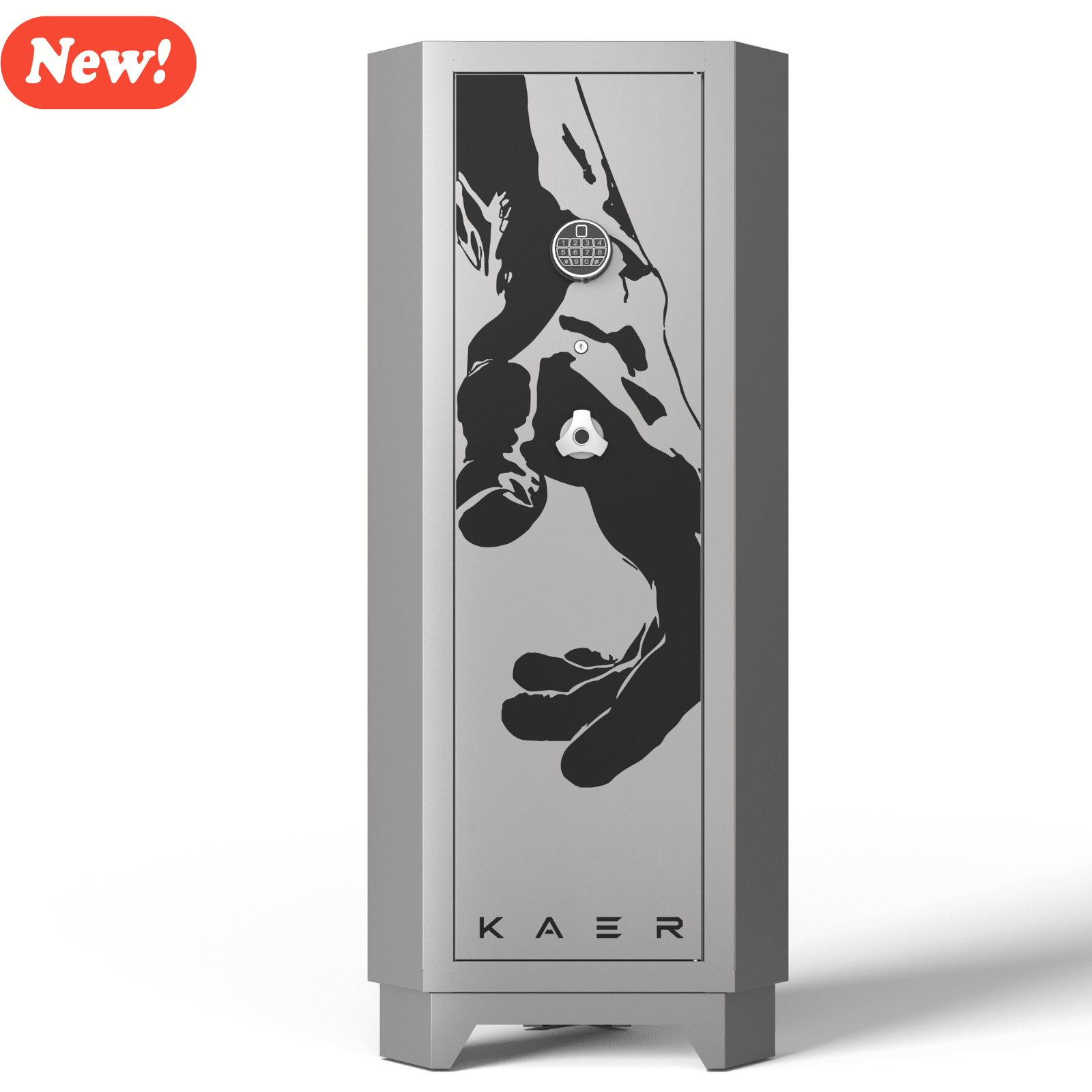 KAER Corner Gun Safe for 6–8 Rifles & 4 Handguns - KaerWorld